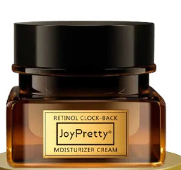 JoyPretty Retinol Clock-Back Moisturizer Cream, Anti-Aging & Anti-Wrinkle Face Cream with Hyaluronic Acid for Fine Lines, Dark Spots, and Skin Firming, 1.06 Fl Oz (30g)