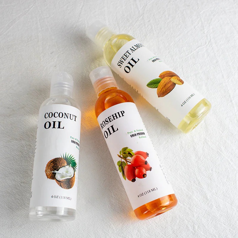 Pure Cold-Pressed Carrier Oil for Skin and Hair, 118ml
