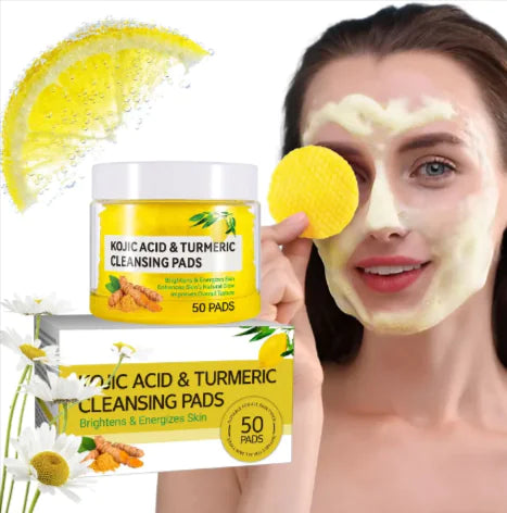 Turmeric Kojic Acid Cotton pads  for Gentle Skin Care