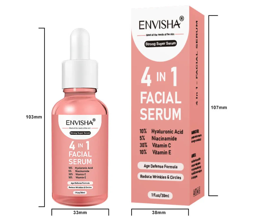 ENVISHA 4 IN 1 Facial Serum