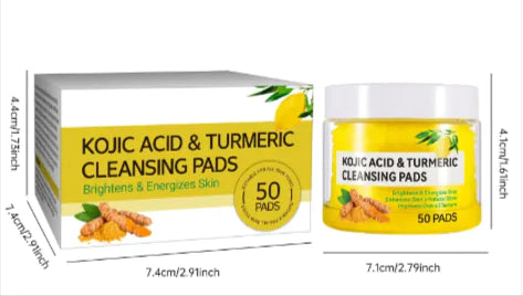 Turmeric Kojic Acid Cotton pads  for Gentle Skin Care