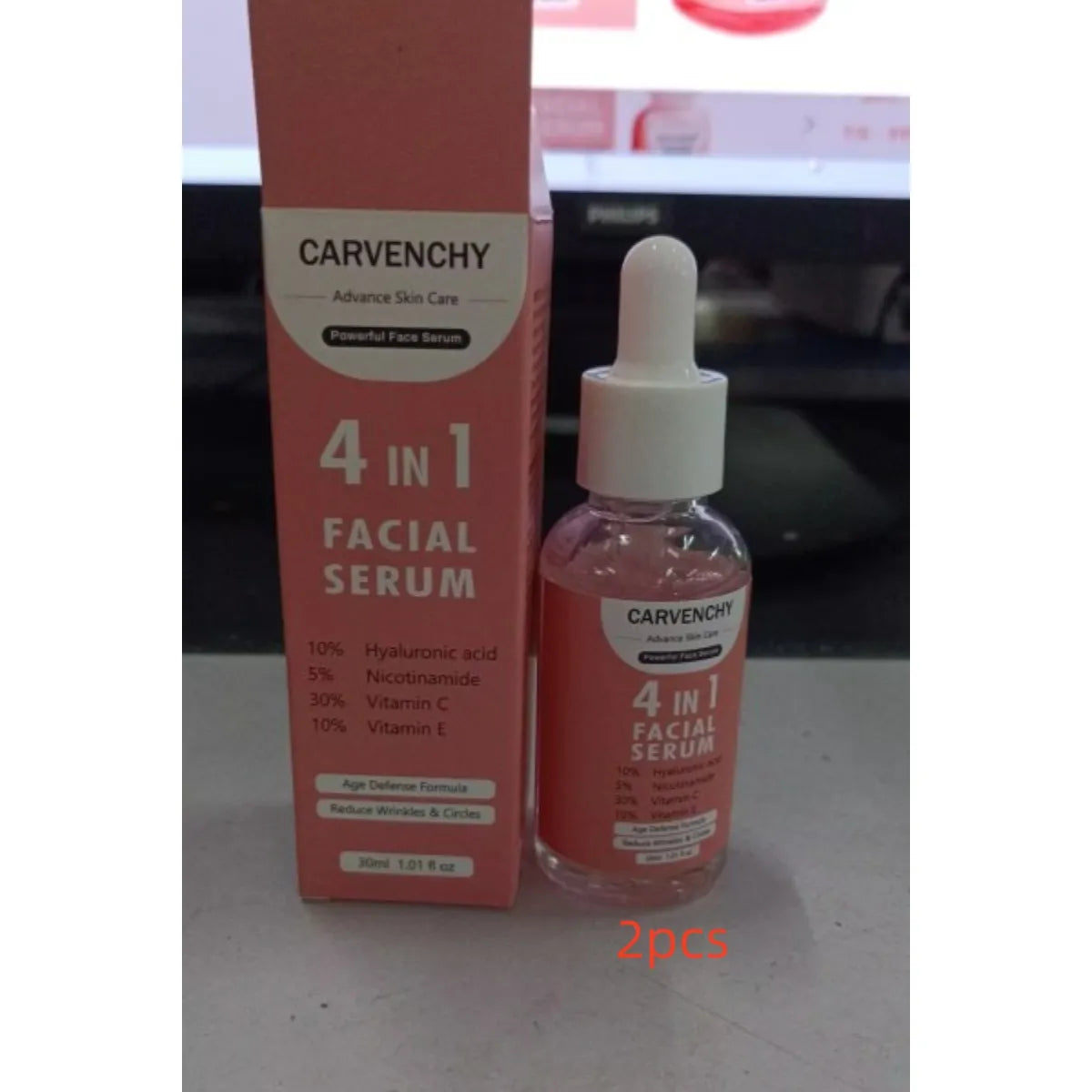 ENVISHA 4 IN 1 Facial Serum